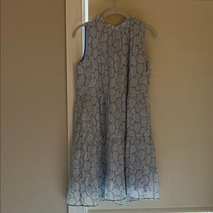 LOFT Light Blue Floral Dress